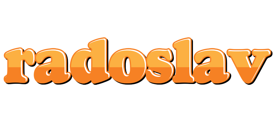 Radoslav orange logo