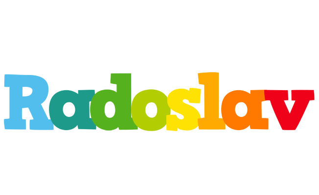 Radoslav rainbows logo