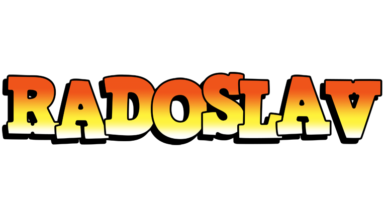 Radoslav sunset logo