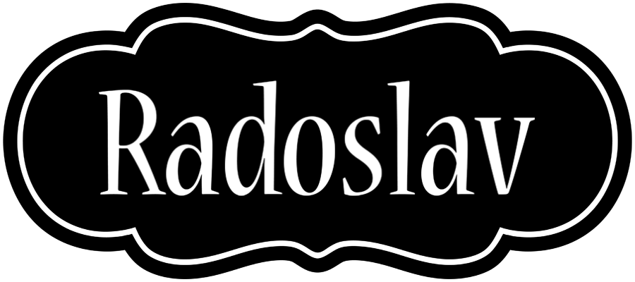 Radoslav welcome logo