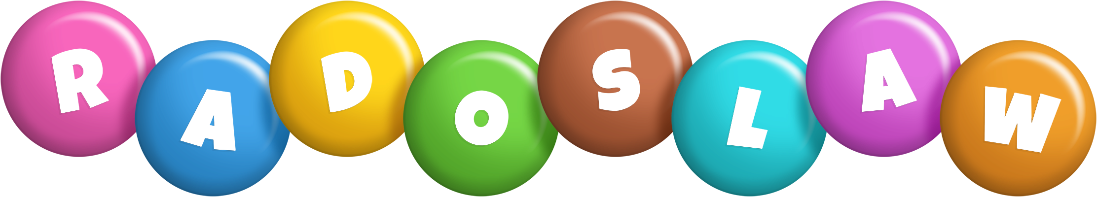 Radoslaw candy logo