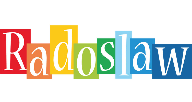 Radoslaw colors logo