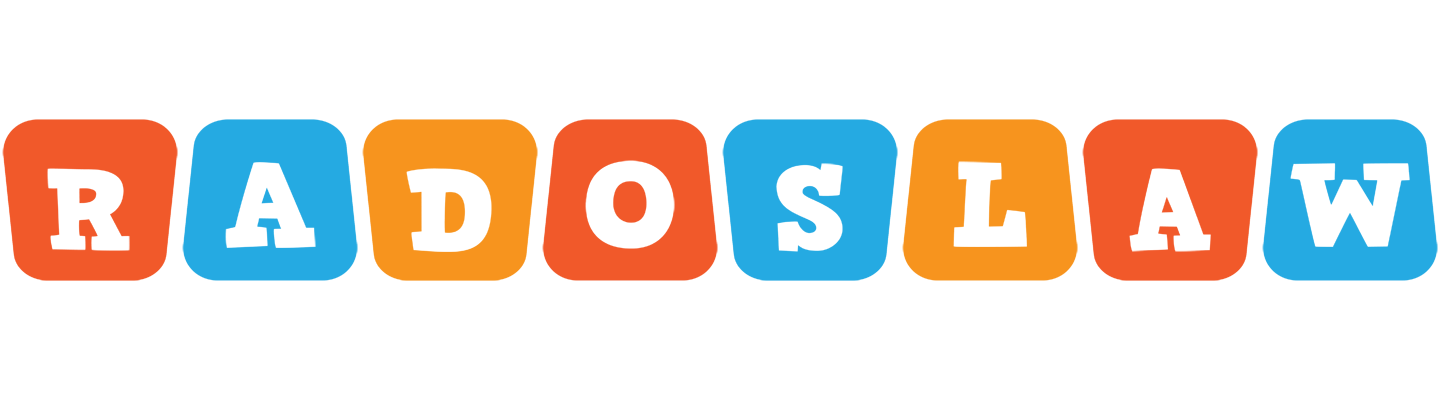 Radoslaw comics logo