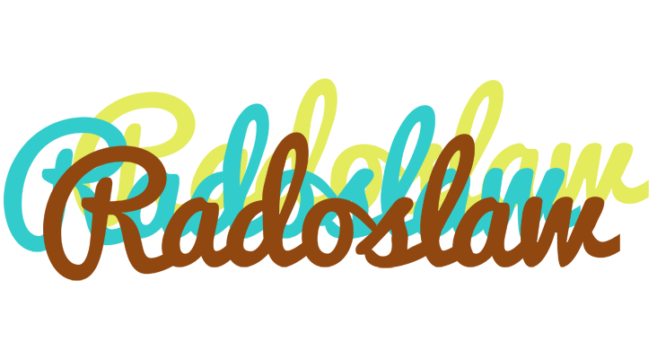 Radoslaw cupcake logo