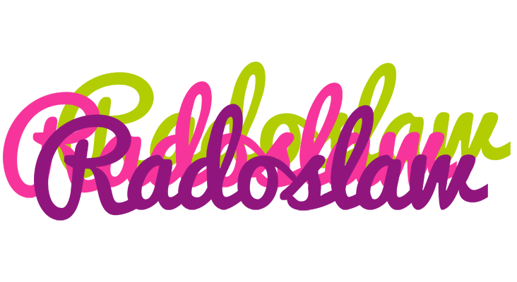 Radoslaw flowers logo