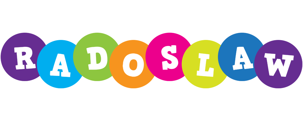 Radoslaw happy logo