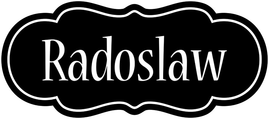 Radoslaw welcome logo