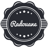 Radouane badge logo