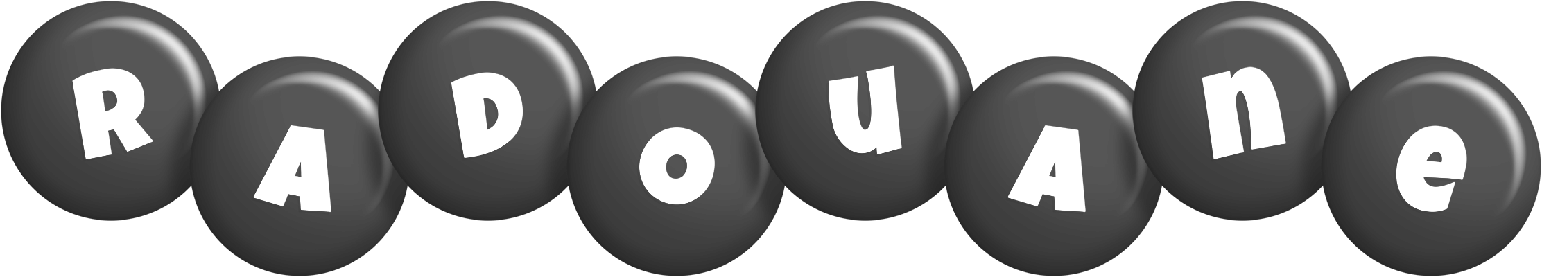 Radouane candy-black logo