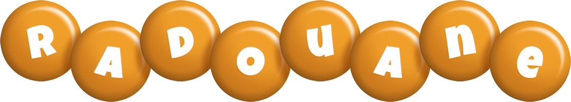 Radouane candy-orange logo