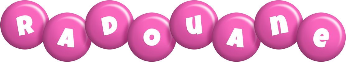 Radouane candy-pink logo