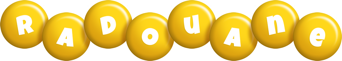 Radouane candy-yellow logo