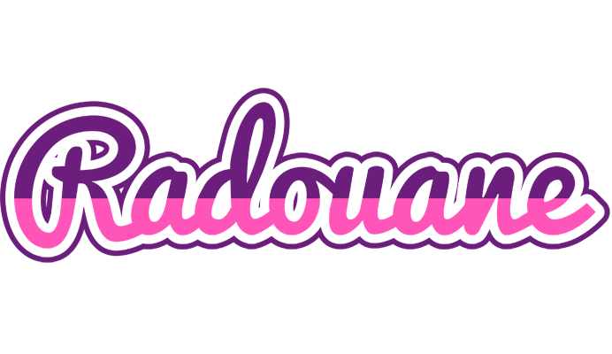 Radouane cheerful logo