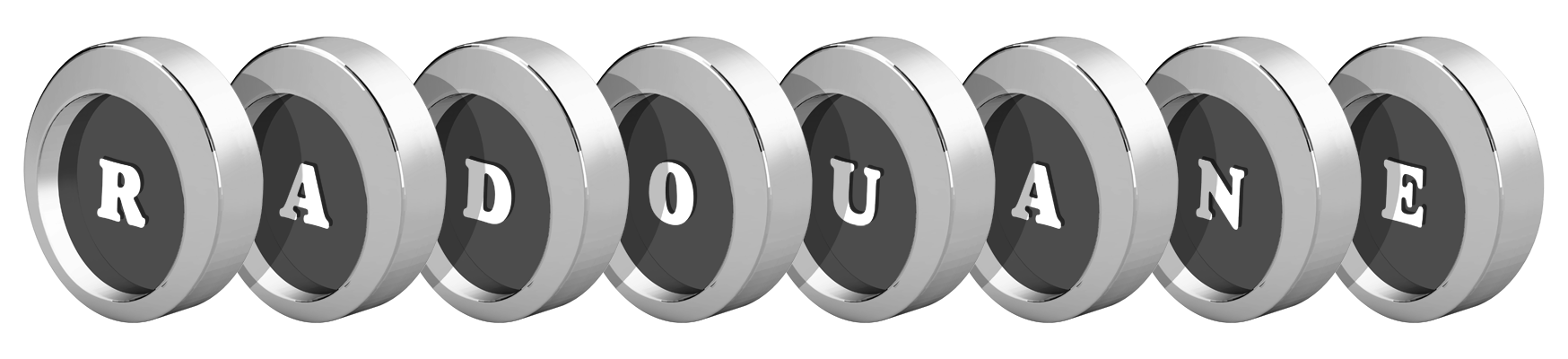 Radouane coins logo