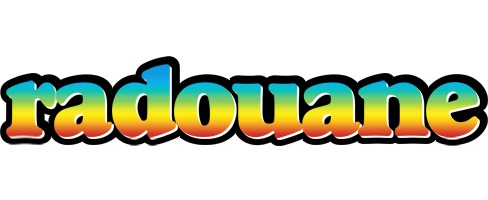 Radouane color logo