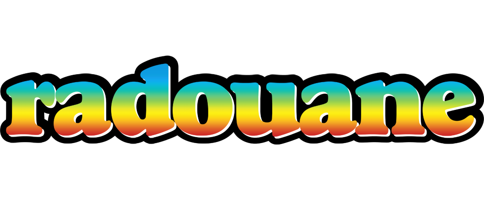 Radouane color logo
