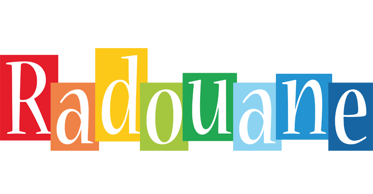 Radouane colors logo