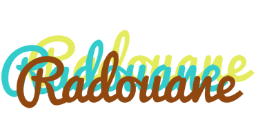 Radouane cupcake logo