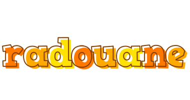 Radouane desert logo