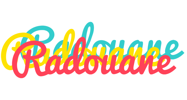 Radouane disco logo