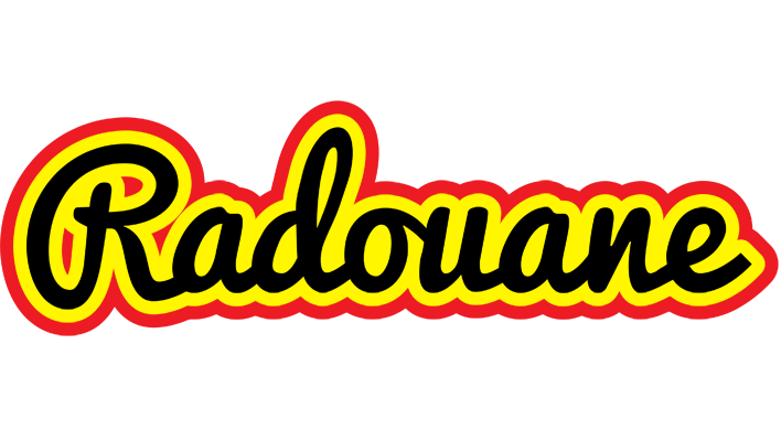 Radouane flaming logo