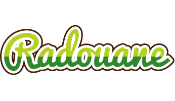 Radouane golfing logo