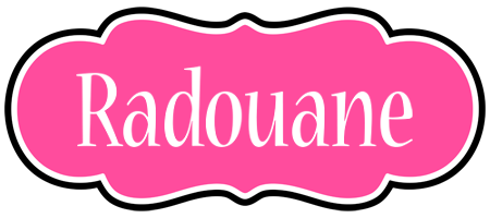 Radouane invitation logo