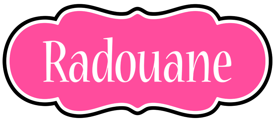 Radouane invitation logo
