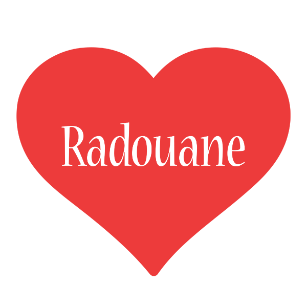 Radouane love logo