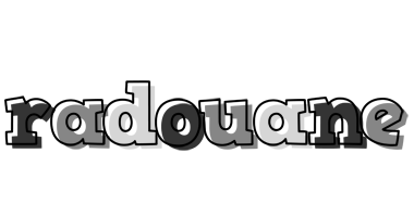 Radouane night logo