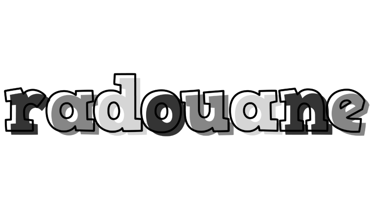 Radouane night logo