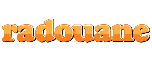 Radouane orange logo