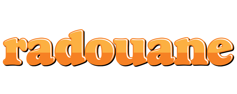 Radouane orange logo