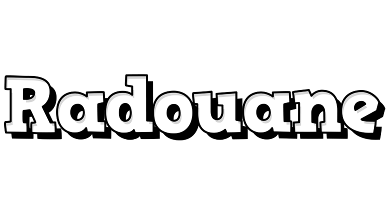 Radouane snowing logo