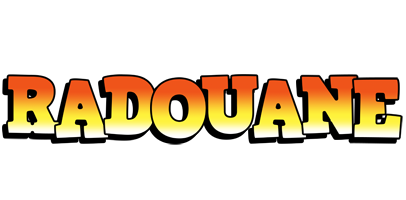 Radouane sunset logo