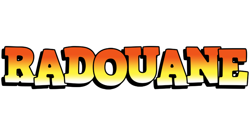 Radouane sunset logo