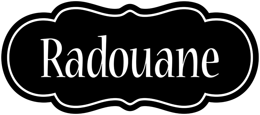 Radouane welcome logo