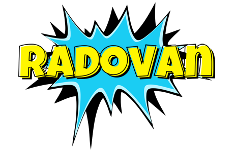 Radovan amazing logo