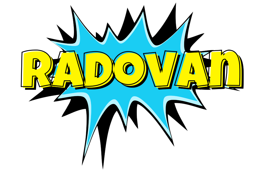 Radovan amazing logo