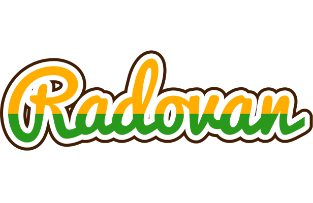 Radovan banana logo