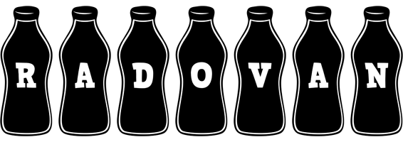 Radovan bottle logo