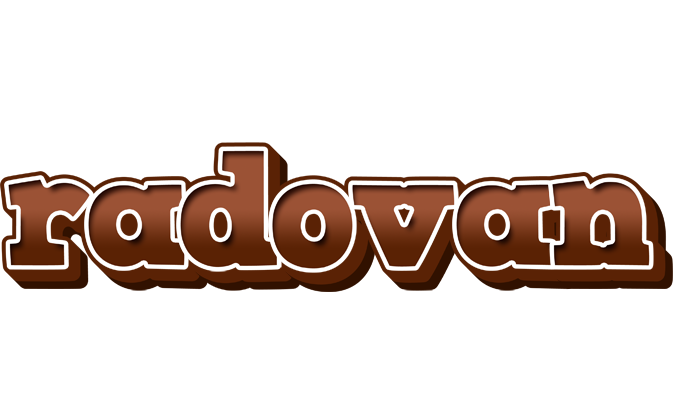 Radovan brownie logo
