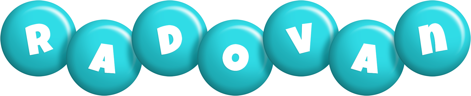 Radovan candy-azur logo