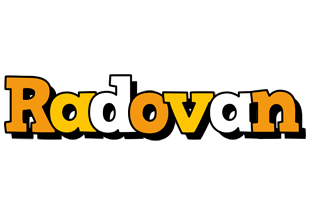 Radovan cartoon logo