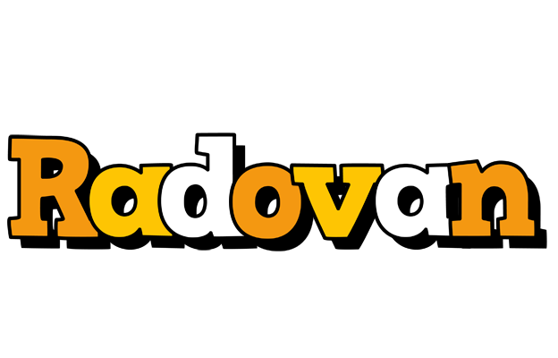 Radovan cartoon logo