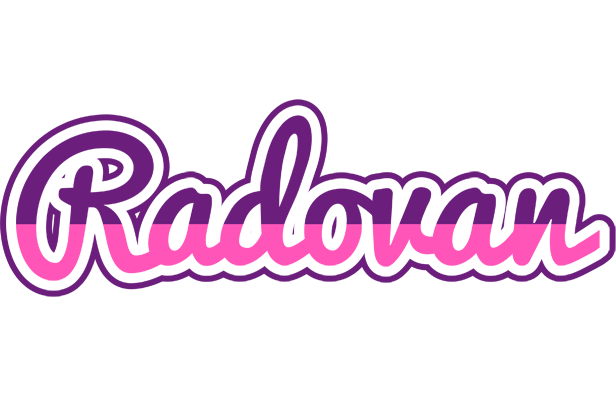Radovan cheerful logo