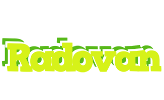 Radovan citrus logo