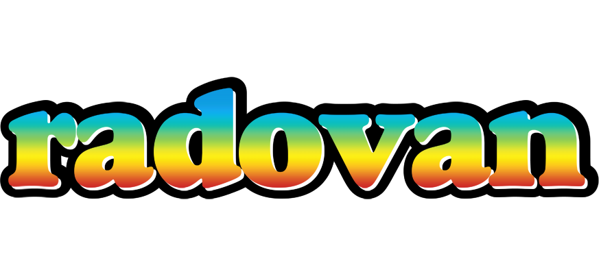 Radovan color logo