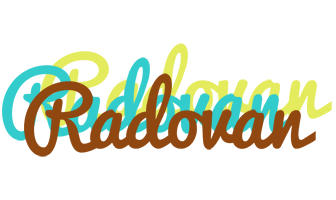 Radovan cupcake logo