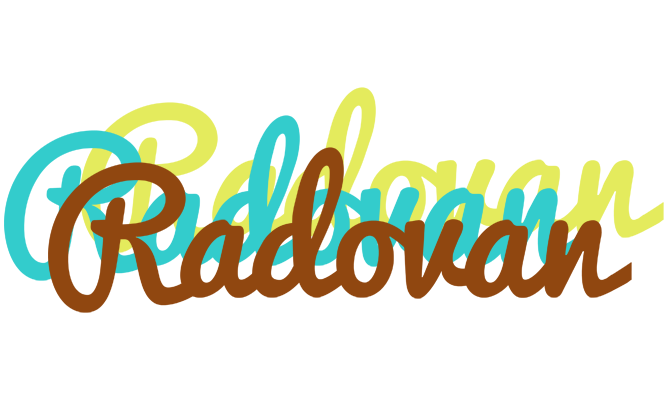 Radovan cupcake logo